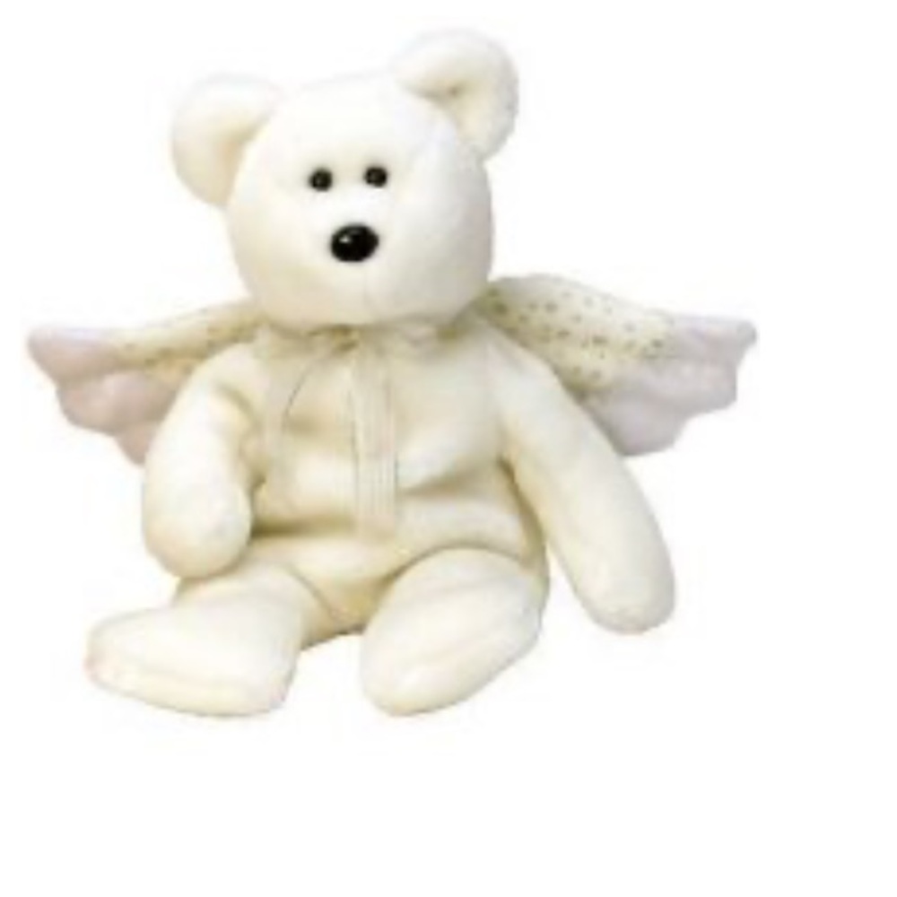 2002 Herald the Angel Bear Beanie Baby
